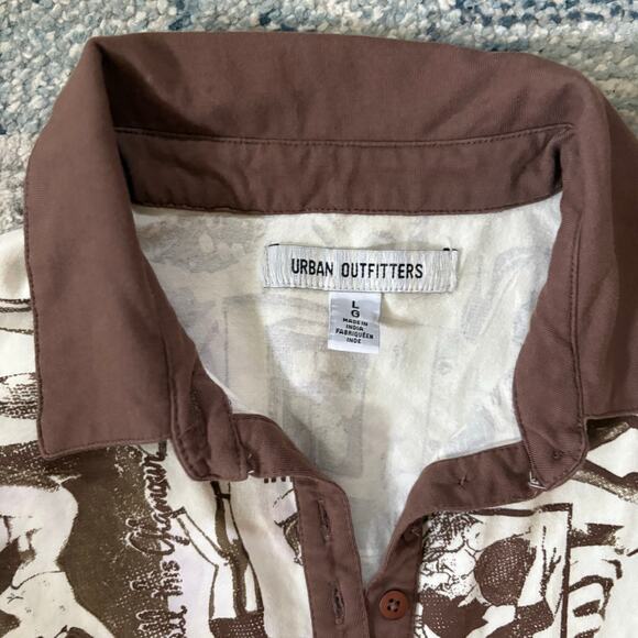 Urban Outfitters UO Hazel Printed Mini Dress - Picture 5 of 6